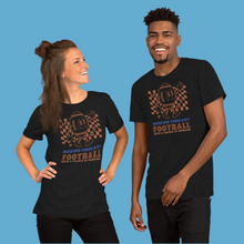 Load image into Gallery viewer, Football With A Chance Of Drinking Unisex t-shirt