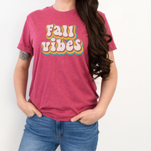 Load image into Gallery viewer, Fall Vibes Retro Unisex t-shirt