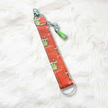 Load image into Gallery viewer, Charmable Wristlet Keychains - Valentine's Day (multiple patterns)