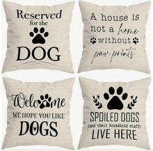 Load image into Gallery viewer, We Love Dogs Pillow Covers