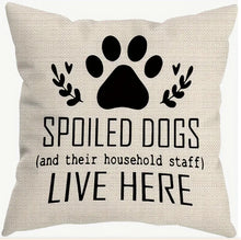 Load image into Gallery viewer, We Love Dogs Pillow Covers
