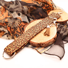 Load image into Gallery viewer, Charmable Wristlet Keychains - Animal Print Collection