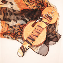 Load image into Gallery viewer, Charmable Wristlet Keychains - Animal Print Collection