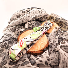 Load image into Gallery viewer, Charmable Wristlet Keychains - Animal Print Collection