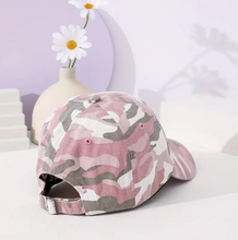 Load image into Gallery viewer, Pink Camo Baseball Cap