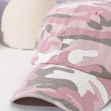 Load image into Gallery viewer, Pink Camo Baseball Cap