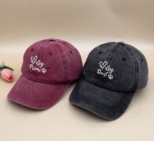 Load image into Gallery viewer, Dog Mom Embroidered Baseball Cap