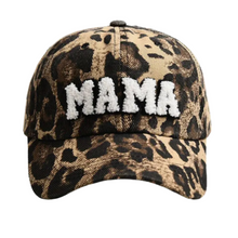 Load image into Gallery viewer, Mama Leopard Print Baseball Cap
