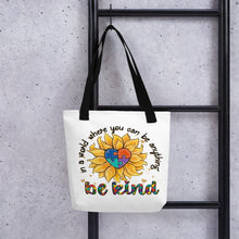 Load image into Gallery viewer, Be Kind Tote bag