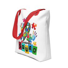 Load image into Gallery viewer, Autism Support Squad Tote bag