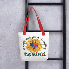 Load image into Gallery viewer, Be Kind Tote bag