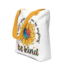 Load image into Gallery viewer, Be Kind Tote bag