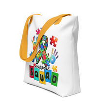 Load image into Gallery viewer, Autism Support Squad Tote bag