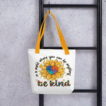 Load image into Gallery viewer, Be Kind Tote bag