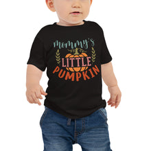 Load image into Gallery viewer, Mommy’s Little Pumpkin Baby Jersey Short Sleeve Tee