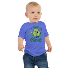 Load image into Gallery viewer, I'm The Cutest Clover In The Patch Baby Jersey Short Sleeve Tee
