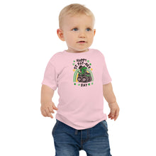 Load image into Gallery viewer, Happy St Pat-Rex Day Baby Jersey Short Sleeve Tee