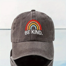 Load image into Gallery viewer, Be Kind Embroidered Hat