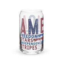 Load image into Gallery viewer, America Can-shaped glass