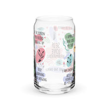 Load image into Gallery viewer, Self-Love Affirmations Can-shaped glass