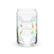 Load image into Gallery viewer, Happy Easter Bunnies Can-shaped glass
