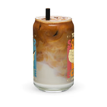 Load image into Gallery viewer, Total Solar Eclipse Map Can-shaped glass