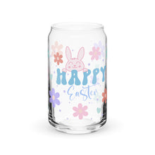Load image into Gallery viewer, Happy Easter Can-shaped glass