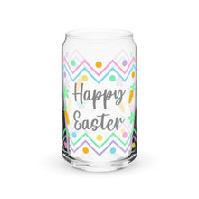 Load image into Gallery viewer, Happy Easter Bunnies Can-shaped glass