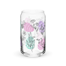 Load image into Gallery viewer, Easter Eggs and Wildflowers Can-shaped glass
