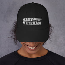 Load image into Gallery viewer, Army Veteran Dad hat