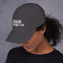 Load image into Gallery viewer, Chaos Coordinator Block Letters Dad hat