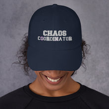 Load image into Gallery viewer, Chaos Coordinator Block Letters Dad hat
