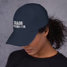 Load image into Gallery viewer, Chaos Coordinator Block Letters Dad hat