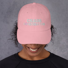 Load image into Gallery viewer, Chaos Coordinator Block Letters Dad hat