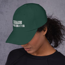 Load image into Gallery viewer, Chaos Coordinator Block Letters Dad hat