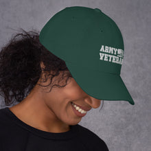 Load image into Gallery viewer, Army Veteran Dad hat