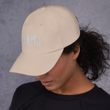 Load image into Gallery viewer, Chaos Coordinator Block Letters Dad hat