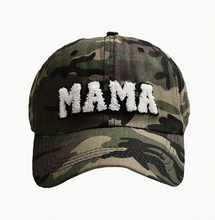 Load image into Gallery viewer, Mama Green Camo Baseball Cap