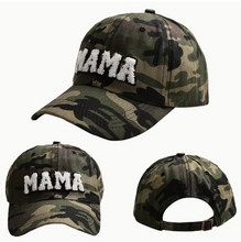 Load image into Gallery viewer, Mama Green Camo Baseball Cap