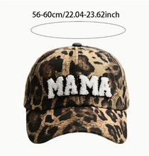 Load image into Gallery viewer, Mama Leopard Print Baseball Cap
