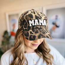 Load image into Gallery viewer, Mama Leopard Print Baseball Cap