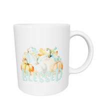 Load 3D model into Gallery viewer, Fall Blessed White Mug