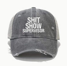 Load image into Gallery viewer, Shit Show Supervisor Baseball Cap