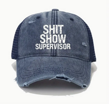 Load image into Gallery viewer, Shit Show Supervisor Baseball Cap