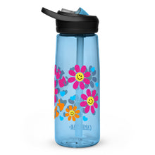 Load image into Gallery viewer, Choose Happy Retro Sports water bottle