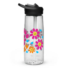 Load image into Gallery viewer, Choose Happy Retro Sports water bottle