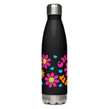 Load image into Gallery viewer, Choose Happy Retro Stainless steel water bottle