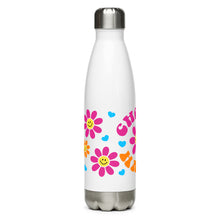 Load image into Gallery viewer, Choose Happy Retro Stainless steel water bottle