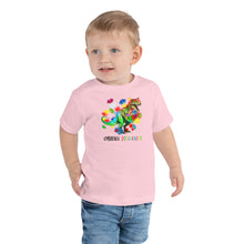 Load image into Gallery viewer, Embrace Differences T-Rex Toddler Short Sleeve Tee