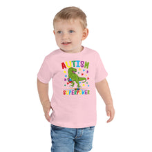 Load image into Gallery viewer, Autism Is My Superpower Toddler Short Sleeve Tee